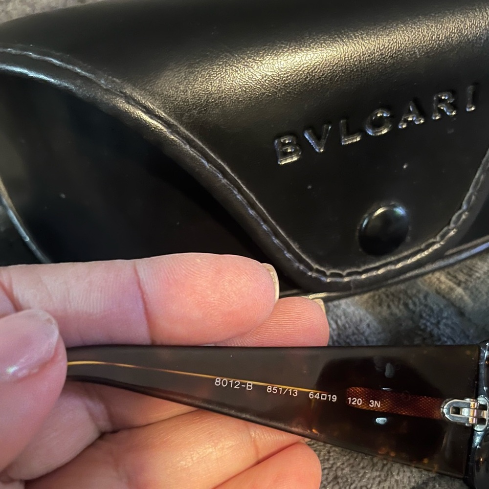 Bulgari Women's Brown Sunglasses - Picture 5 of 10